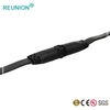 REUNION M系列螺纹连接器IP67防水用于户外LED灯光设备