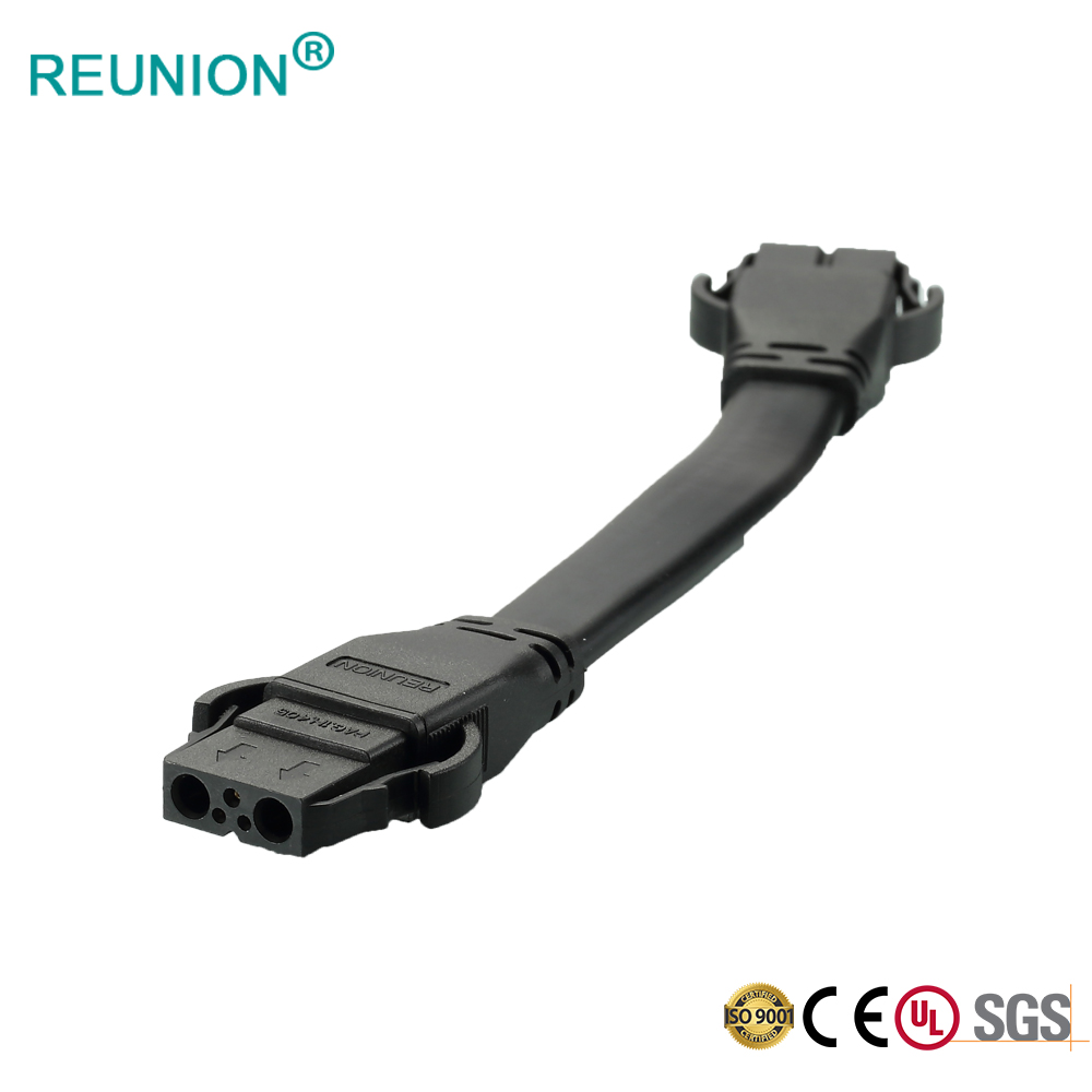 REUNION 扁平系列3+2电源信号混装塑料连接器LED显示屏