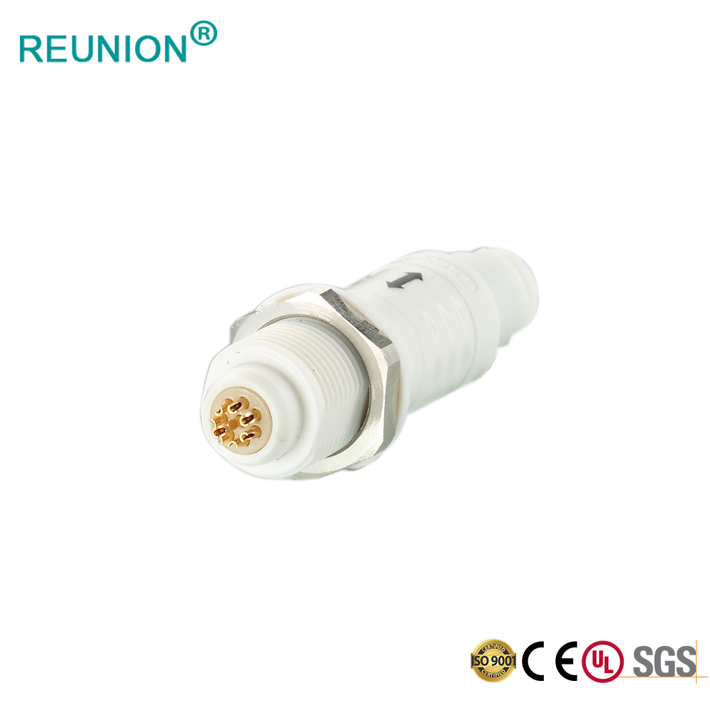 REUNION P系列 医疗专用塑料推拉自锁连接器