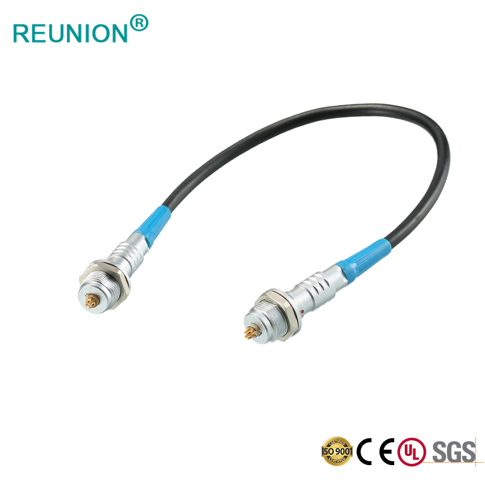 REUNION B/K系列推拉式连接器金属外壳IP50、IP67防护等级