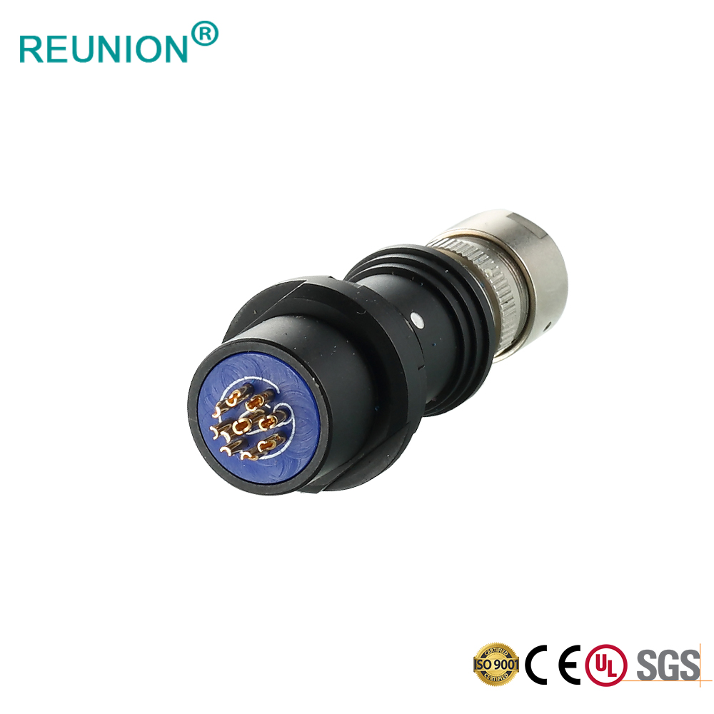REUNION F系列短款360°屏蔽防水连接器